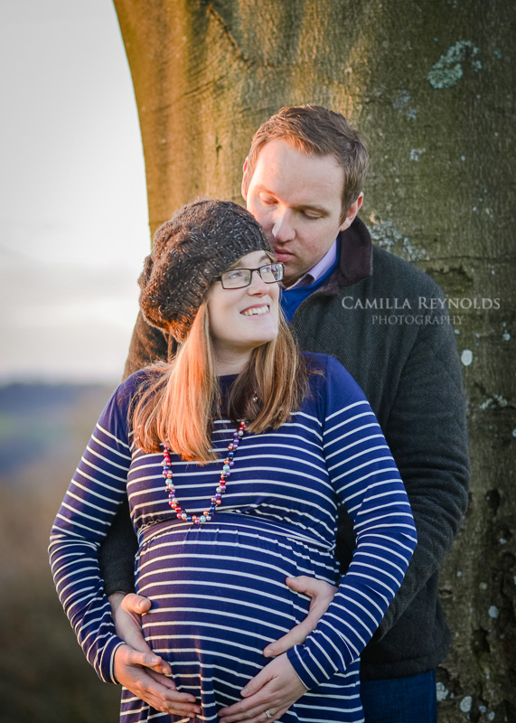 pregnancy photo shoot Gloucestershire Cotswolds 