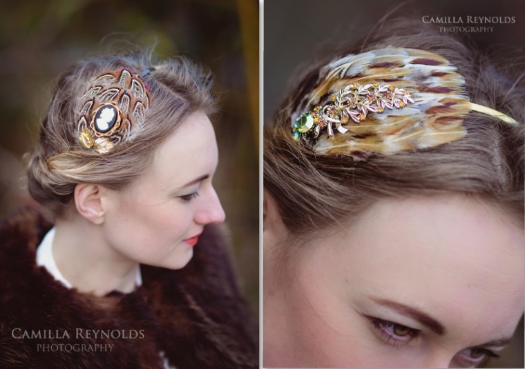 vintage wedding accessories Cotswold bride