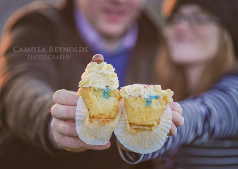 beautiful pregnancy photo shoot baby sex reveal Cotswolds 