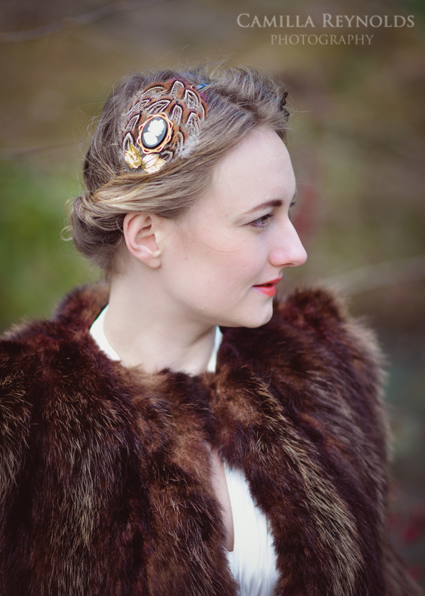 vintage wedding accessories Cotswold bride