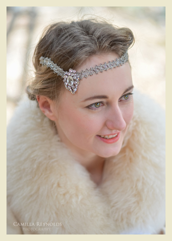 vintage bridal hair Cotswold wedding photography