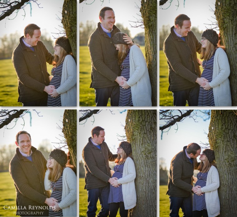 natural pregnancy couple photo shoot Cotswolds Gloucestershire