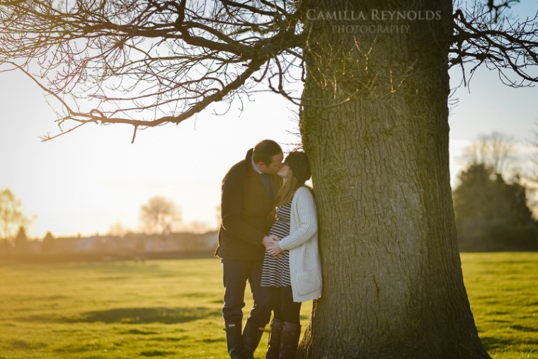 natural pregnancy couple photo shoot Cotswolds Gloucestershire