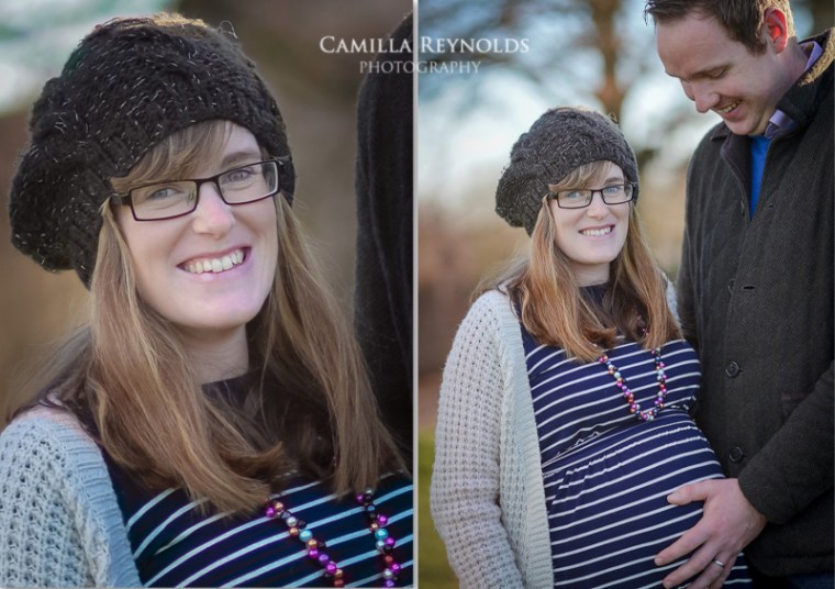 natural pregnancy couple photo shoot Cotswolds Gloucestershire