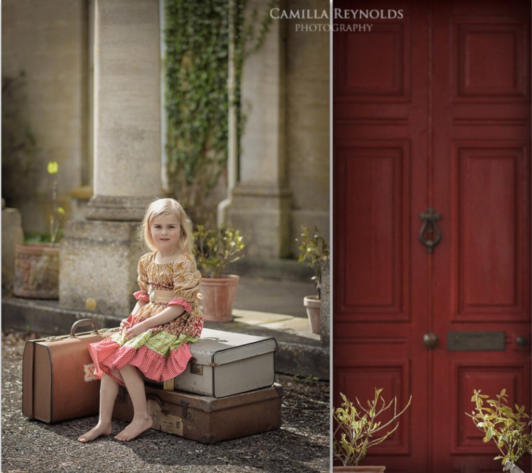 children photo shoot Gloucestershire photographers vintage girl