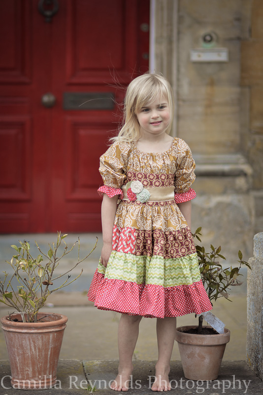 natural children photography Cotswolds girls and dog