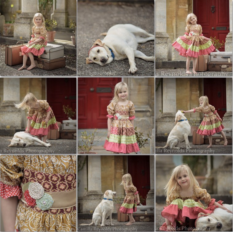 children photo shoot Gloucestershire photographers vintage girl