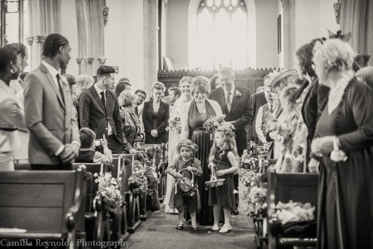 natural church wedding photography Gloucestershire