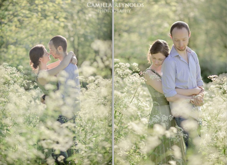 beautiful natural meadow photography engagement stroud cotswolds