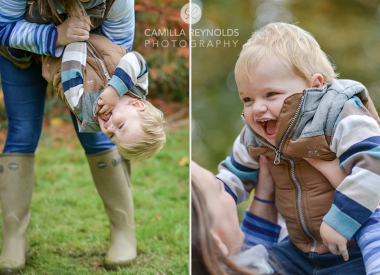 autumn natural family baby photography Cotswolds