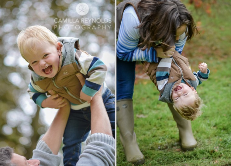 autumn natural family baby photography Cotswolds