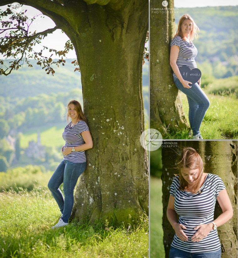 21 week pregnancy photography Cotswolds Gloucestershire