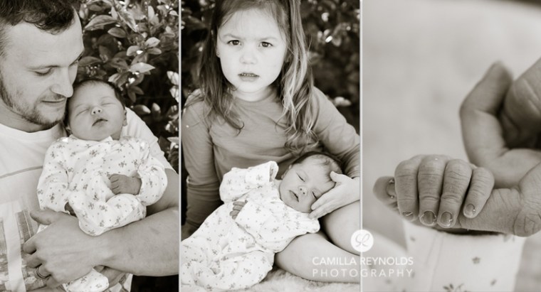newborn baby photography Gloucestershire family photo shoot