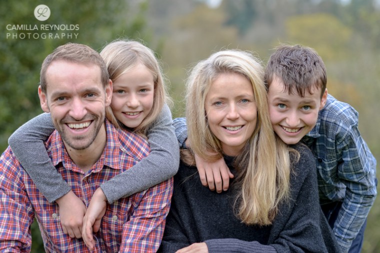 family photo session natural