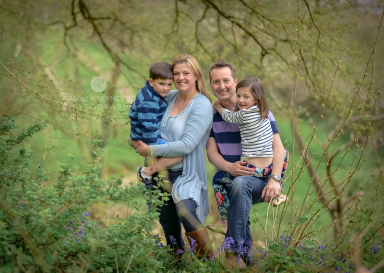 spring family photo shoot