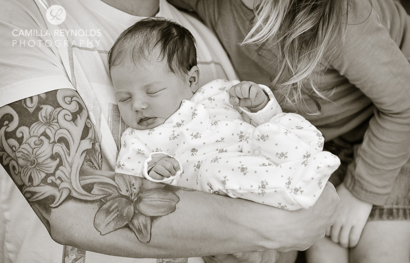 newborn baby photography Gloucestershire family photo shoot