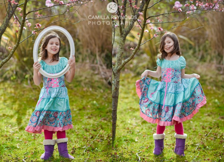natural children photography girl photo shoot Cotswolds