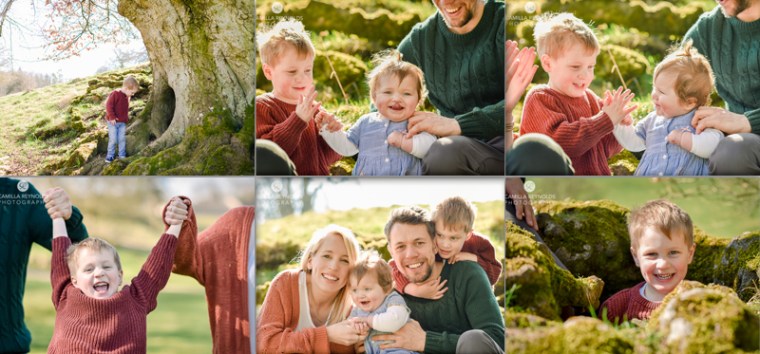 natural family photo shoot Cotswolds children photography