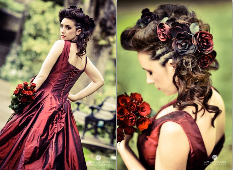 alternative wedding photography bridal dresses accessories Cotswolds