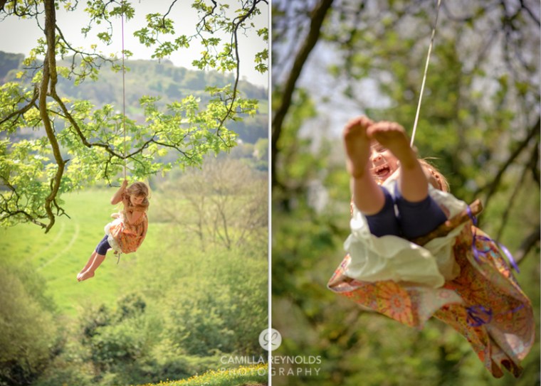 natural children photography girl photo shoot Cotswolds