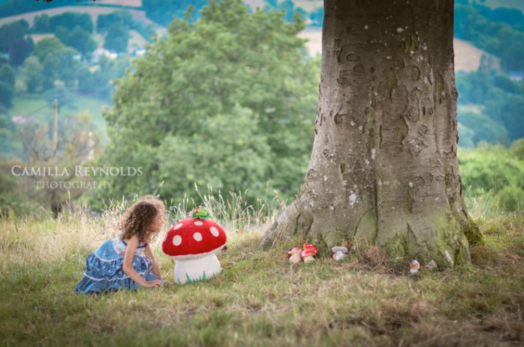creative children photography Cotswolds fairy girl
