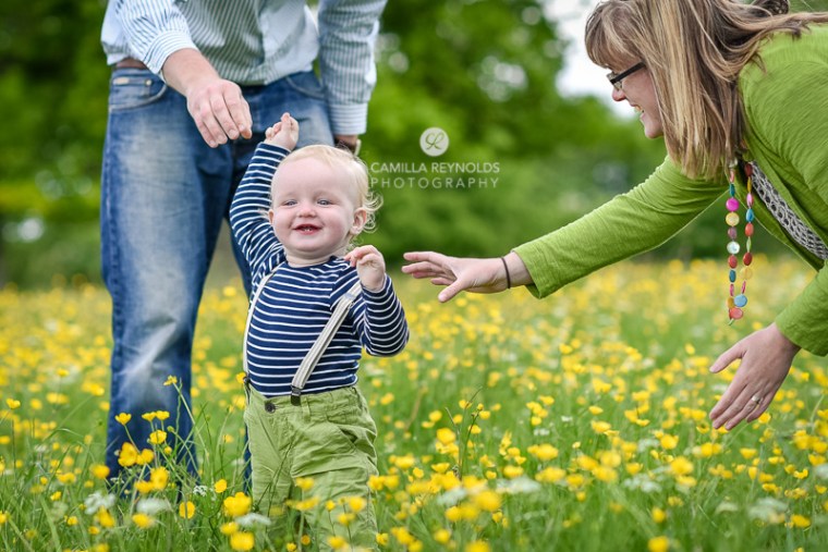 first step baby family natural photography Gloucestershire Cotswolds