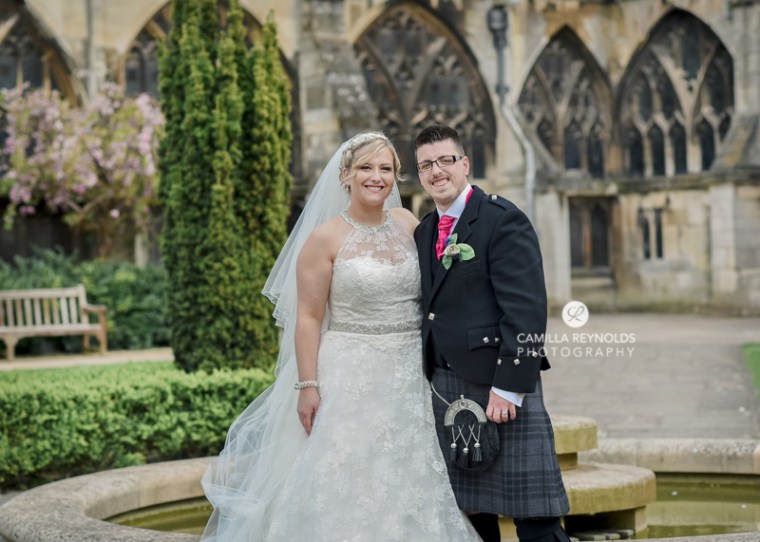 Cotswold church weddings Gloucester Cathedral