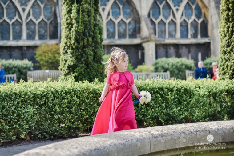flower girld beautiful wedding photography Cotswolds