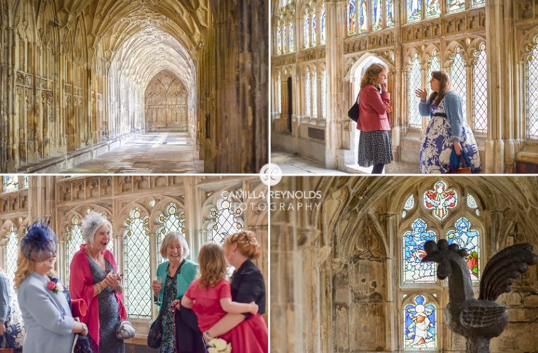 Gloucester cathedral cloisters Harry potter wedding photography