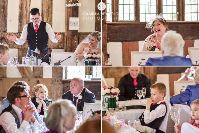 wedding speeches Cotswold photographer