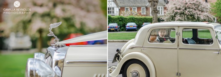 wedding car Gloucestershire weddings