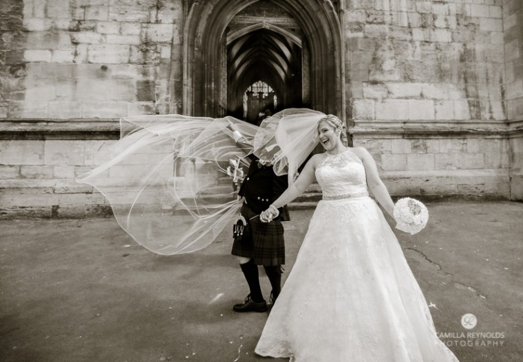 gloucester cathedral creative wedding photography