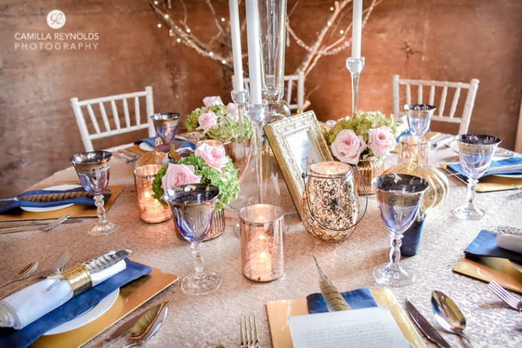 wedding tabels elmore court photographer