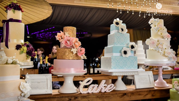 three tiar cakes elmore court wedding photographers
