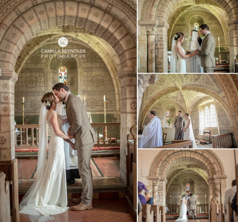 Hampnett church wedding photography Cotswolds Gloucestershire