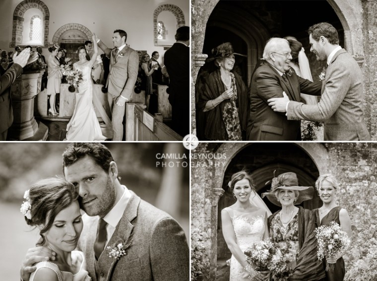 Hampnett church wedding photography Cotswolds Gloucestershire