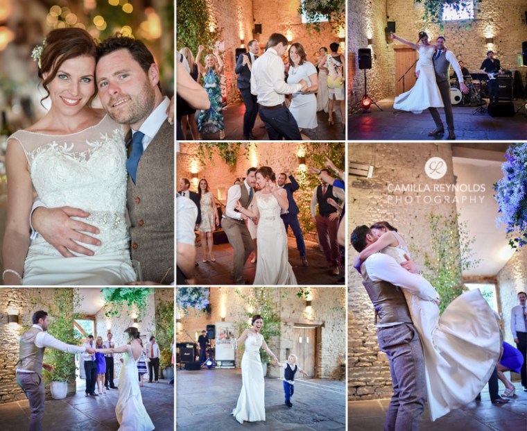 first dance Cripps Barn wedding photography Cotswolds
