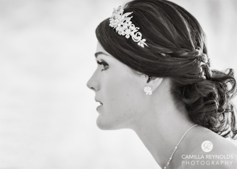 bridal make up Cotswold wedding Eastington park