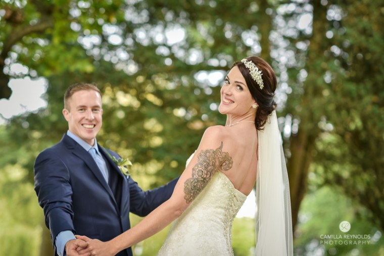 Cotswold wedding Eastington park creative photography