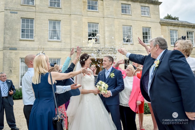 confetti Eastington park wedding photographers