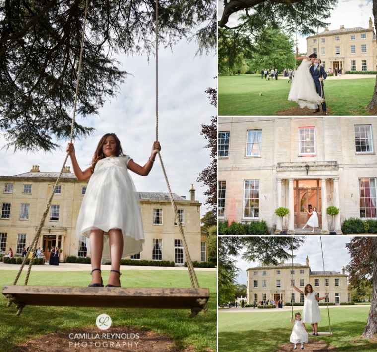 fun wedding photography Eastington park