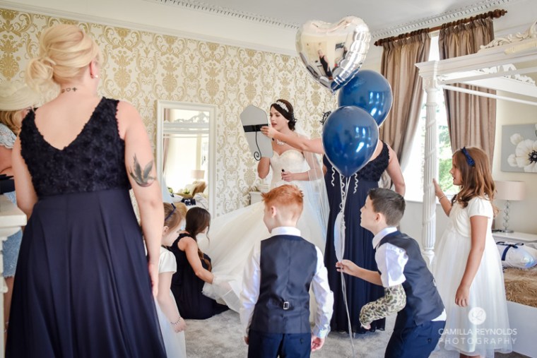 Cotswold wedding Eastington park documentary photograher