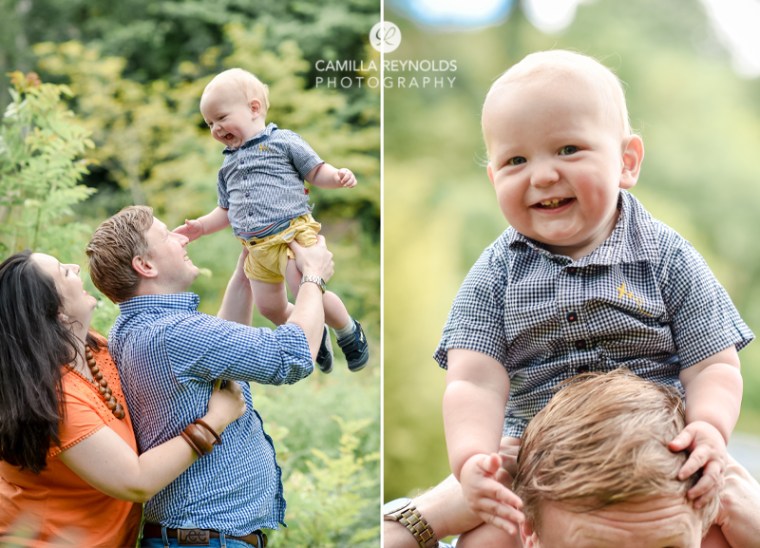 baby family photo shoot Gloucestershire
