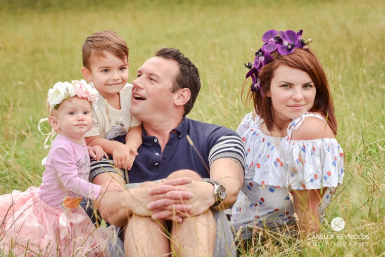 family photo session Gloucestershire