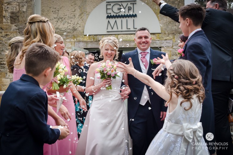 Egypt Mill beautiful wedding photography Cotswolds 