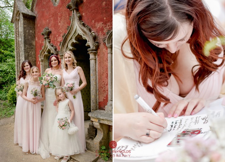 Rococo garden wedding Painswick (36)