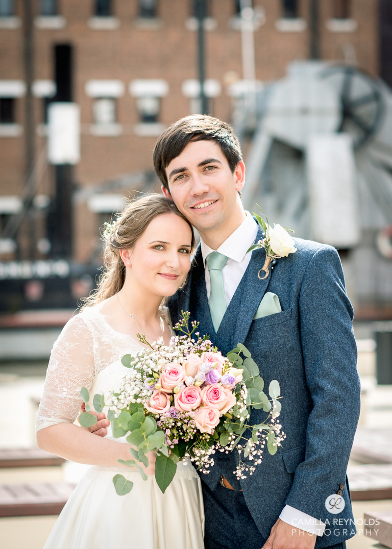 Gloucester docks wedding photography Mariners church (19)