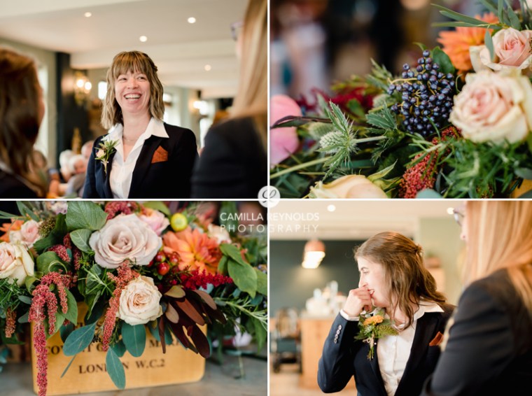 same sex lesbian wedding photography Cotswolds The Old Lodge (10)