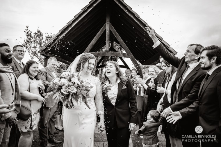 same sex lesbian wedding photography Cotswolds The Old Lodge (24)
