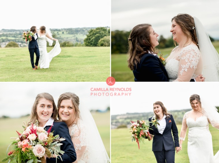 same sex lesbian wedding photography Cotswolds The Old Lodge (36)
